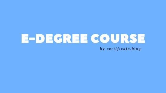 E-Degree Course