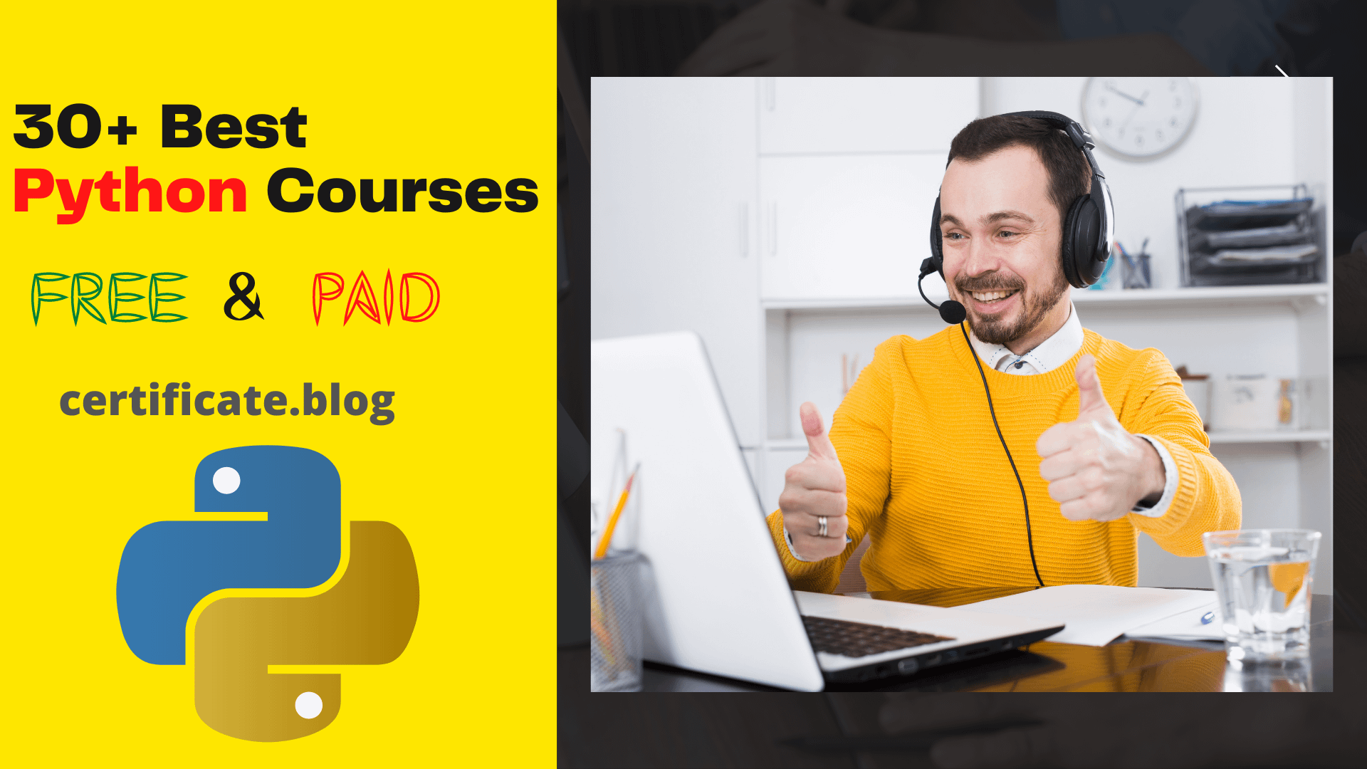 30+ Best Python Courses Free & Paid 2021
