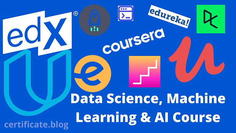 Best Free & Paid Online Course Of Data Science, Machine Learning & AI Course [ Updated March 2021]